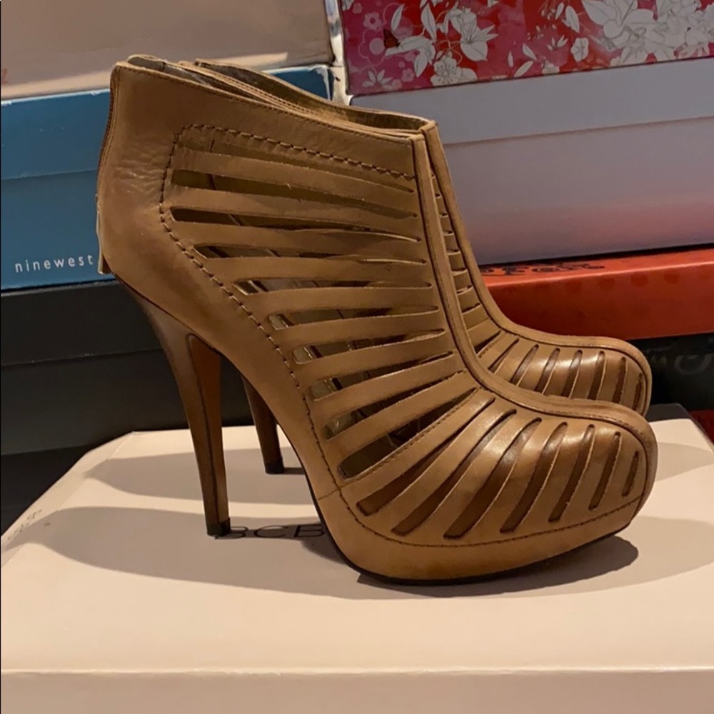 Light Brown BCBGeneration Booties Size 8